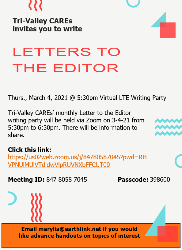 March Virtual LTE Writing Party