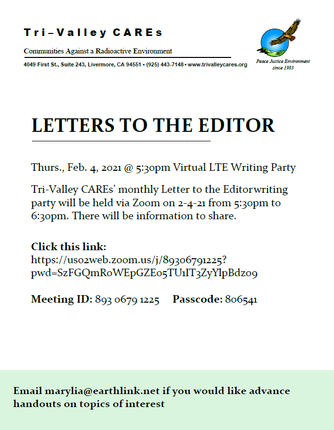 February Virtual LTE Writing Party