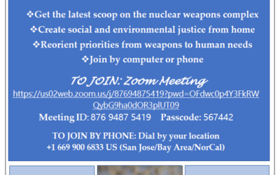 Tri-Valley CAREs’ February Virtual Meeting