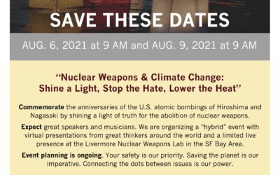 Join Us on August 6 and 9