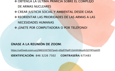 Reunión Virtual de Mayo de Tri-Valley CAREs