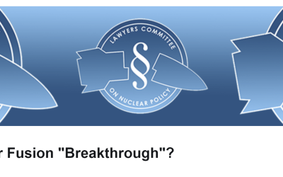 Virtual Panel on Nuclear Fusion “Breakthrough”? Featuring Tri-Valley CAREs Executive Director & Co-Founder, Marylia Kelley – June 8 – 11:00-12:15pm PST