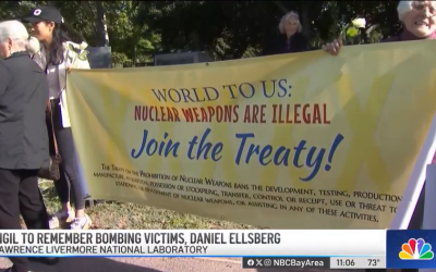 Vigilia silenciosa en Lawrence Livermore Lab recuerda a las víctimas de la bomba atómica