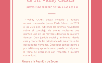 Reunión Virtual de Febrero de Tri-Valley CAREs