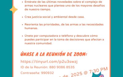 Reunión Virtual de Mayo de Tri-Valley CAREs