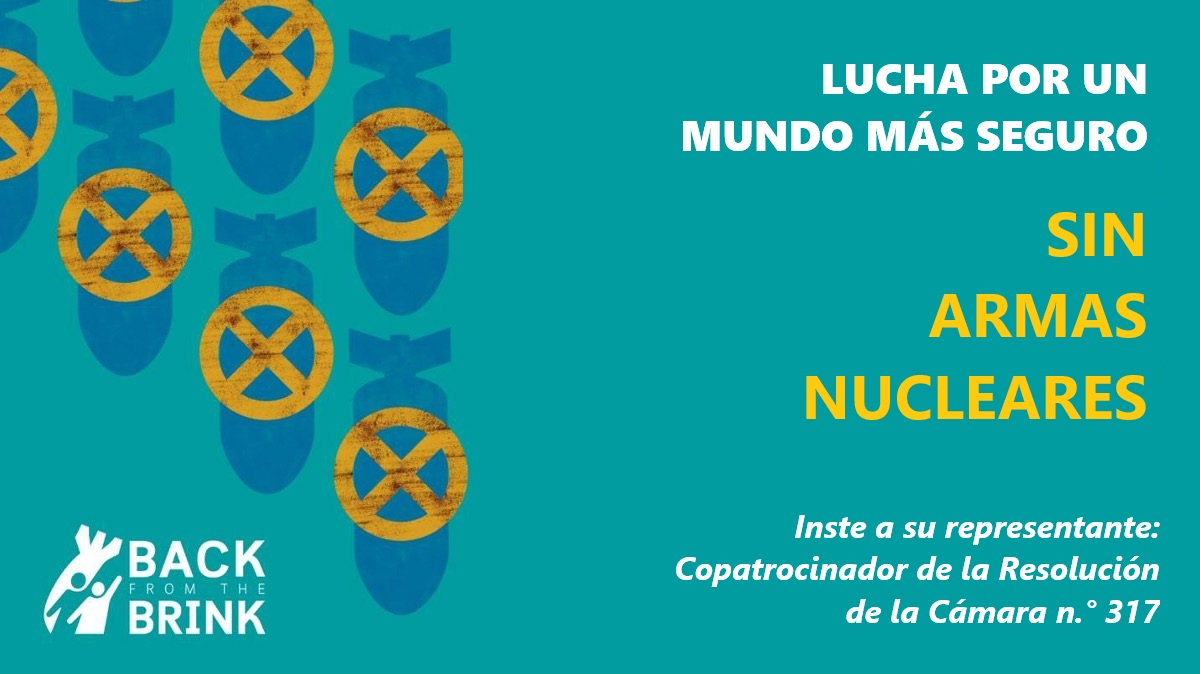 ¡Dígale a su Representante que Copatrocine la Resolución 317 de la Cámara!