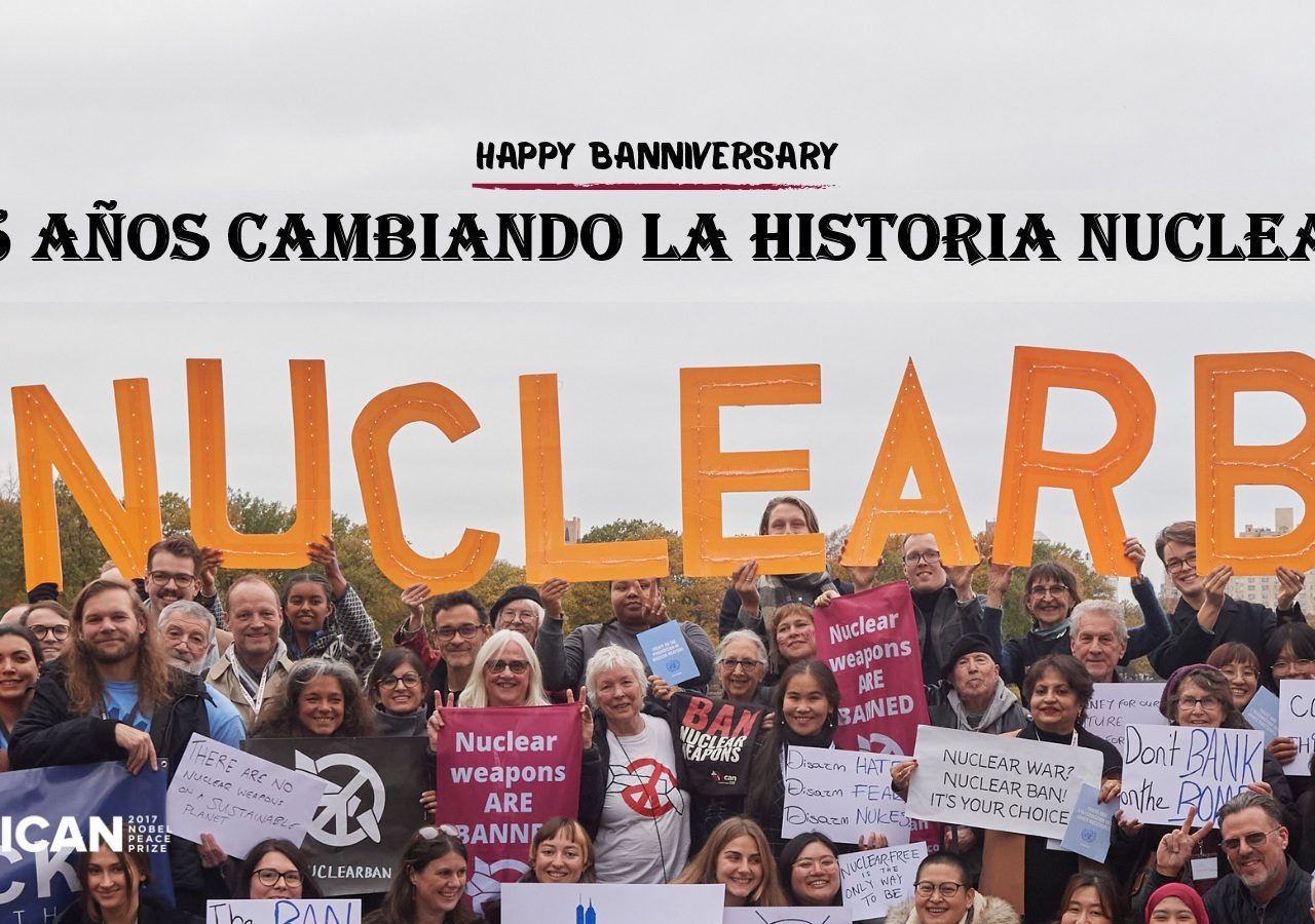 ¡TVC Celebró los 5 Años del Tratado sobre la Prohibición de las Armas Nucleares!