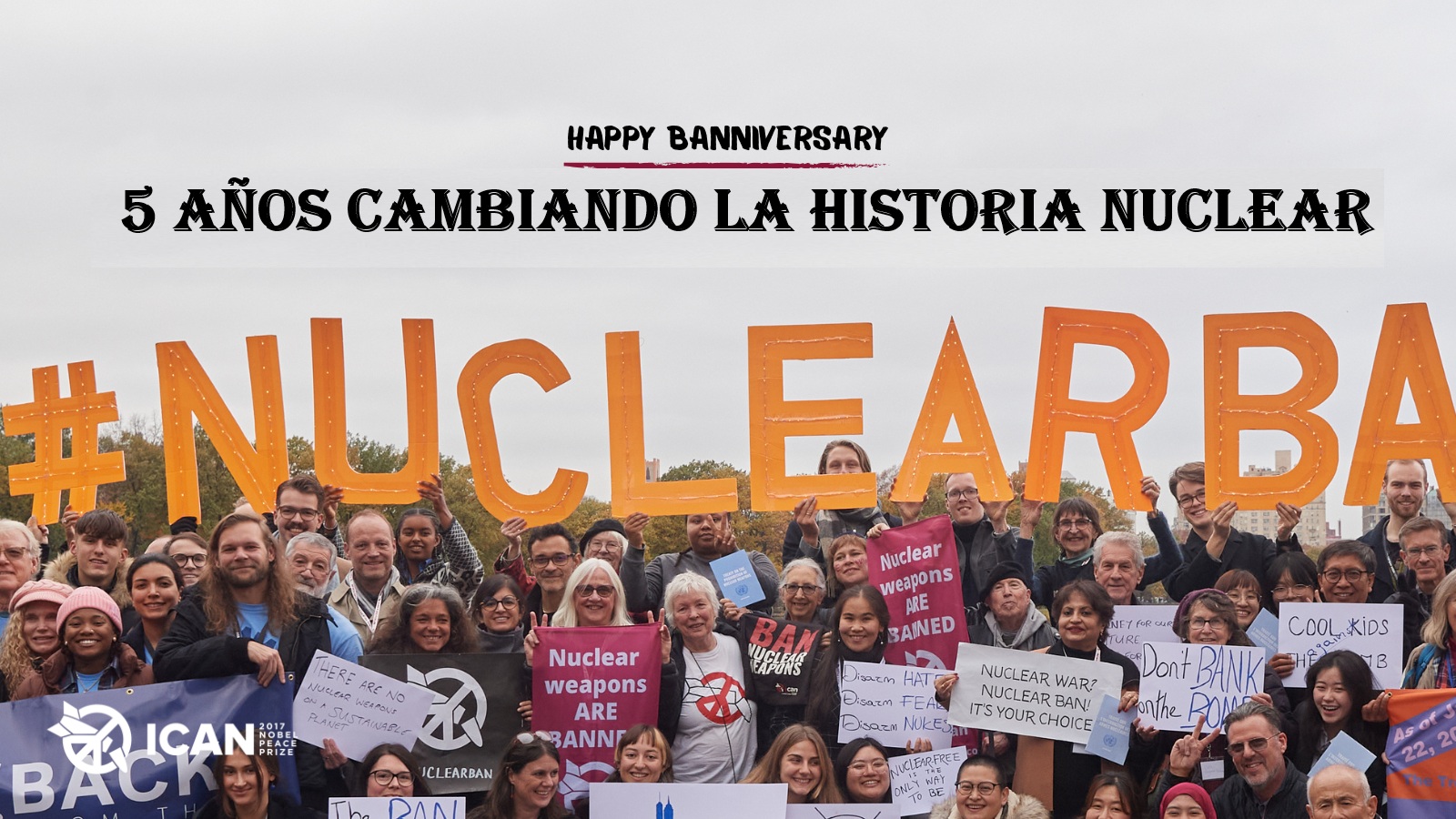 ¡TVC Celebró los 5 Años del Tratado sobre la Prohibición de las Armas Nucleares!