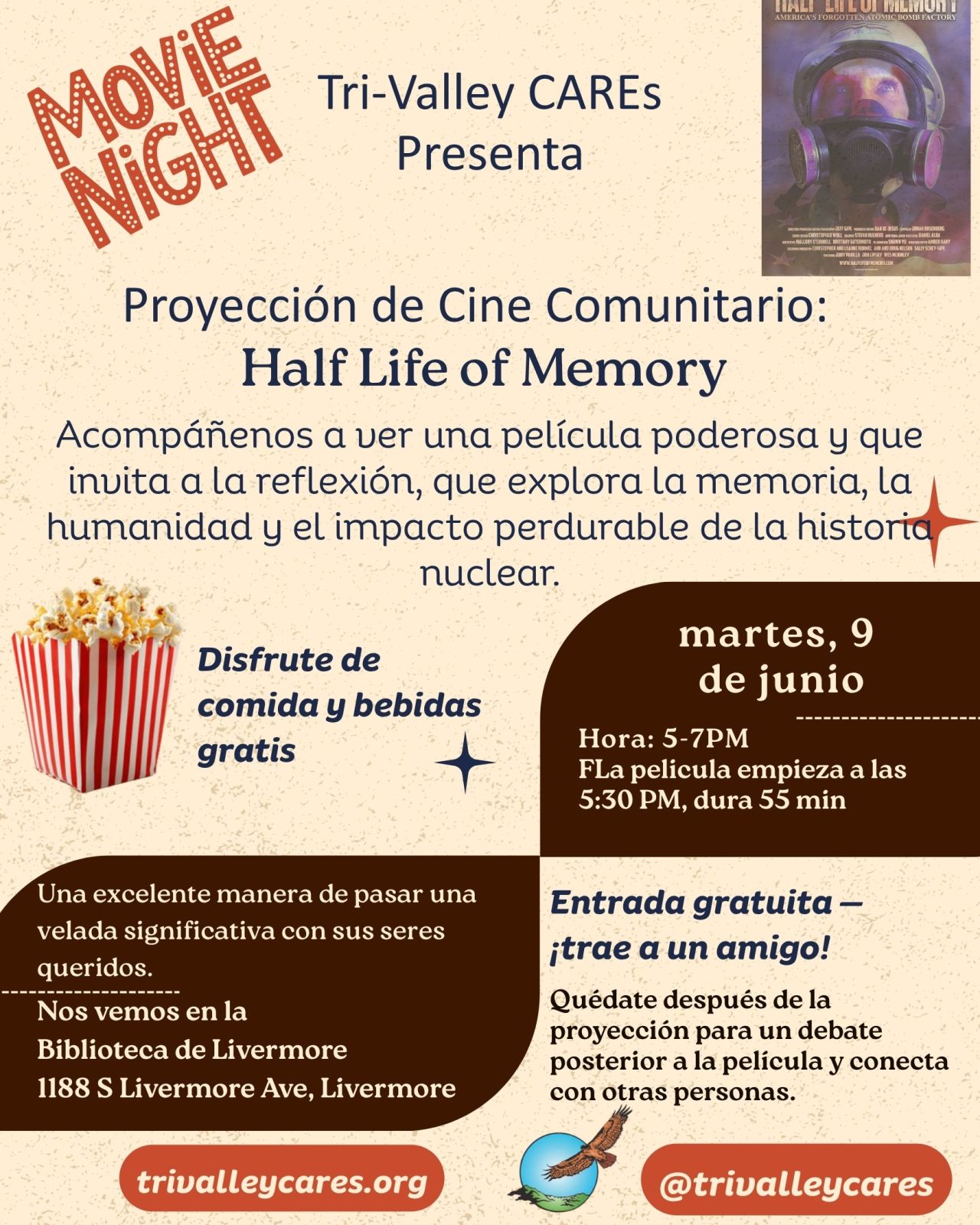 Proyección De La Película “Half-Life of Memory”