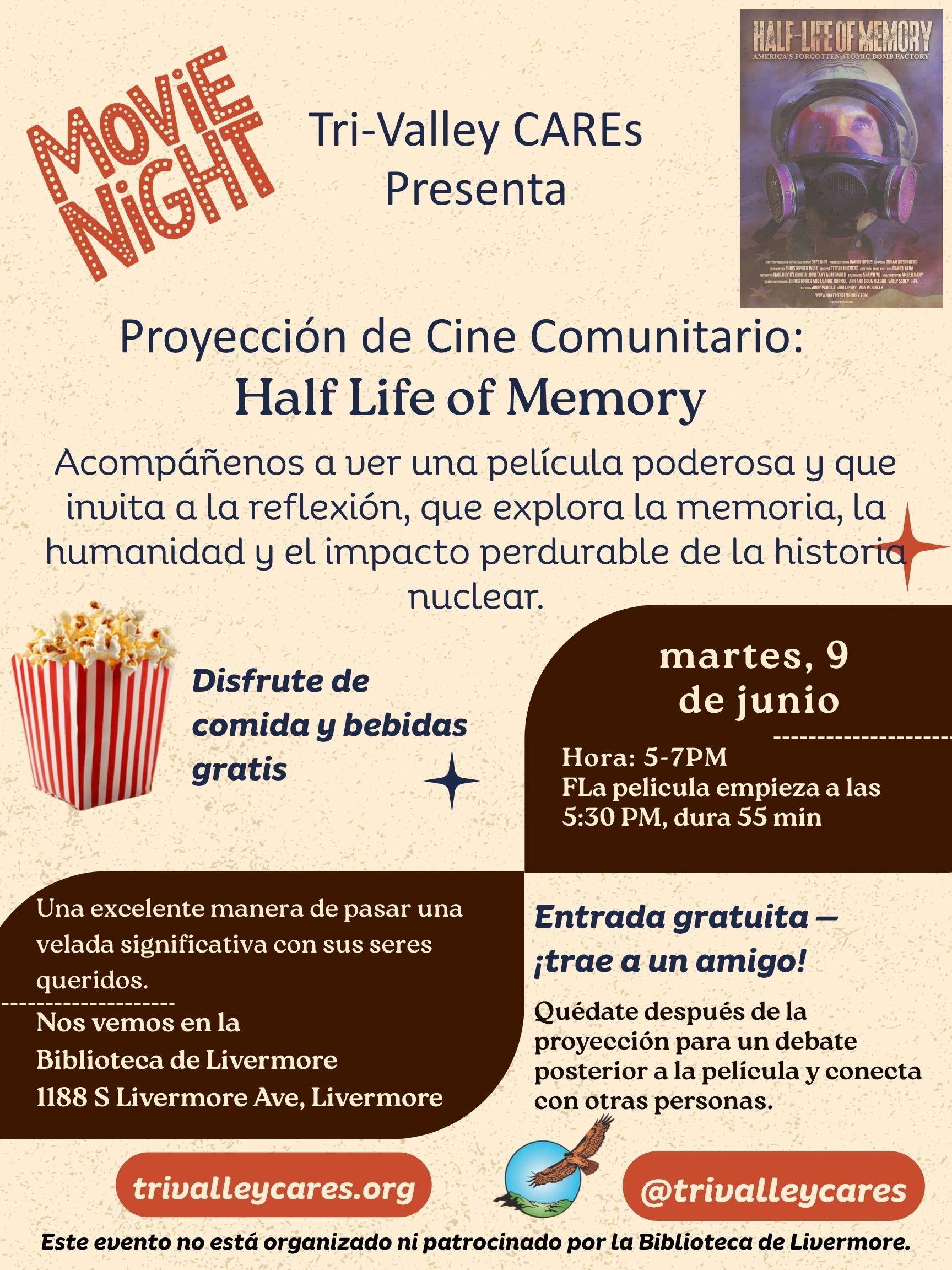 Proyección De La Película “Half-Life of Memory”