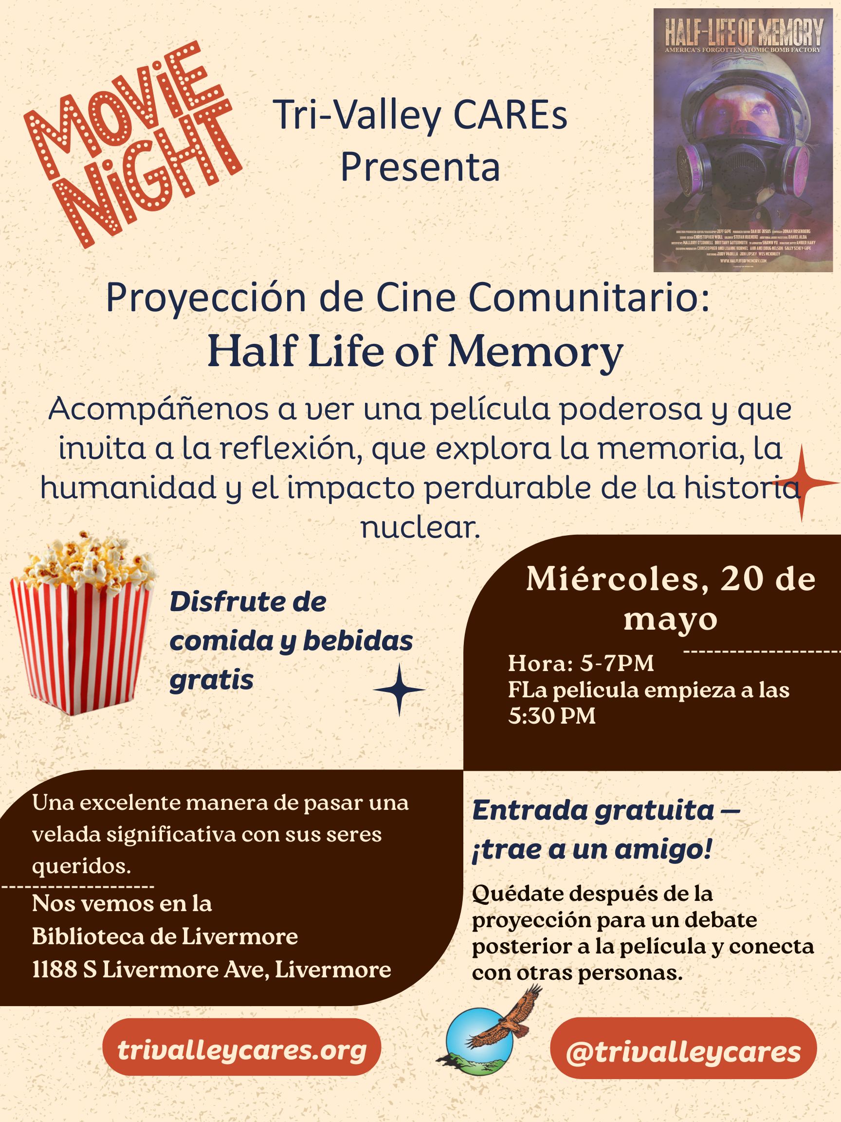 Proyección De La Película “Half-Life of Memory”